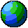 Spinning globe